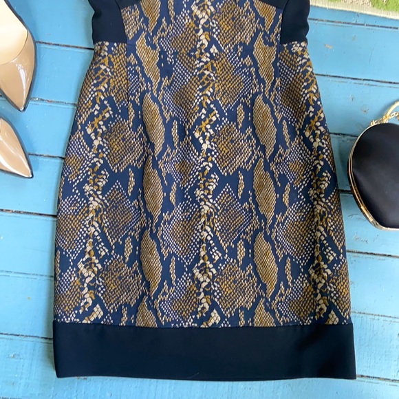 Diane Von Furstenberg Strapless Python Dress 4 - Picture 3 of 8